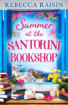 Cover: Summer at the Santorini Bookshop