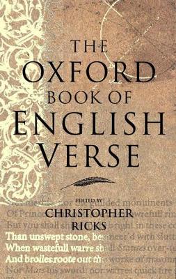 Cover: The Oxford Book of English Verse
