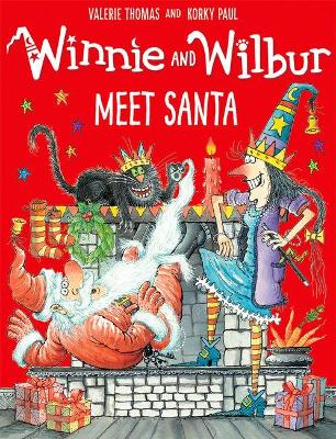 Cover: Winnie and Wilbur Meet Santa