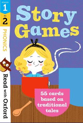 Image of Read with Oxford: Stages 1-2: Phonics Story Games Flashcards