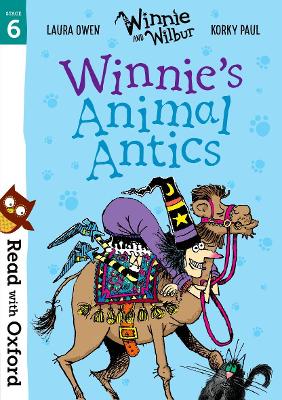 Cover: Read with Oxford: Stage 6: Winnie and Wilbur: Winnie's Animal Antics