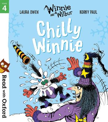Cover: Read with Oxford: Stage 4: Winnie and Wilbur: Chilly Winnie