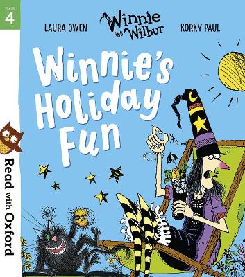 Cover: Read with Oxford: Stage 4: Winnie and Wilbur: Winnie's Holiday Fun