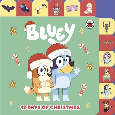 Image of Bluey: 12 Days of Christmas Tabbed Board Book