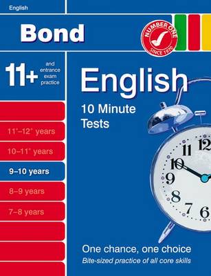 Image of Bond 10 Minute Tests English 9-10 Years
