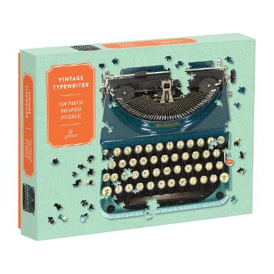 Cover: Just My Type: Vintage Typewriter 750 Piece Shaped Puzzle