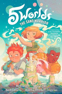 Cover: 5 Worlds Book 1: The Sand Warrior