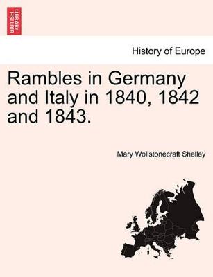Cover of Rambles in Germany and Italy in 1840, 1842 and 1843.
