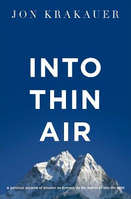 Cover: Into Thin Air