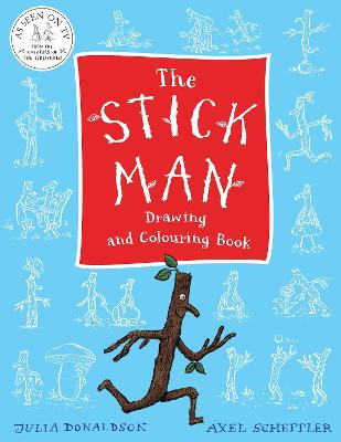Image of The Stick Man Drawing and Colouring Book