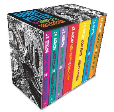 Cover: Harry Potter Boxed Set: The Complete Collection (Adult Paperback)
