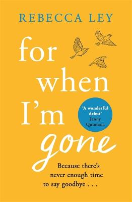 Cover: For When I'm Gone