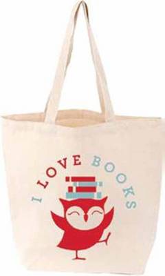 Cover: I Love Books Littlelit Tote Bag