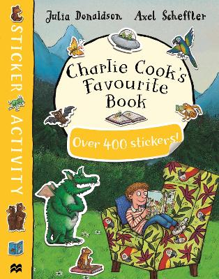 Cover: Charlie Cook's Favourite Book Sticker Book