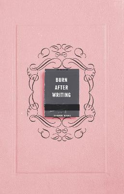 Cover: Burn After Writing