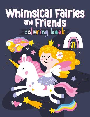 Cover: Whimsical Fairies Coloring Book
