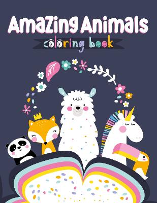 Cover: Amazing Animals Coloring Book