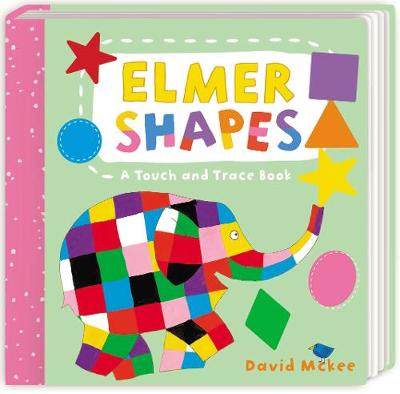 Image of Elmer Shapes: A Touch and Trace Book