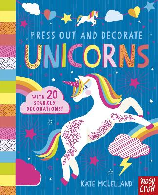 Image of Press Out and Decorate: Unicorns