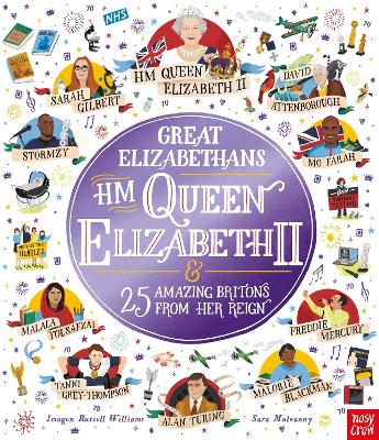 Cover: Great Elizabethans: HM Queen Elizabeth II and 25 Amazing Britons from Her Reign